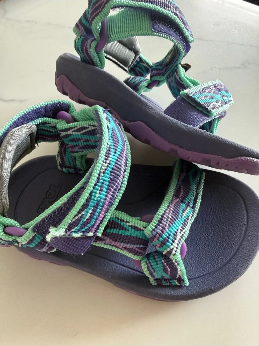 Teva Kids Teal, Purple & Green Sport Sandals